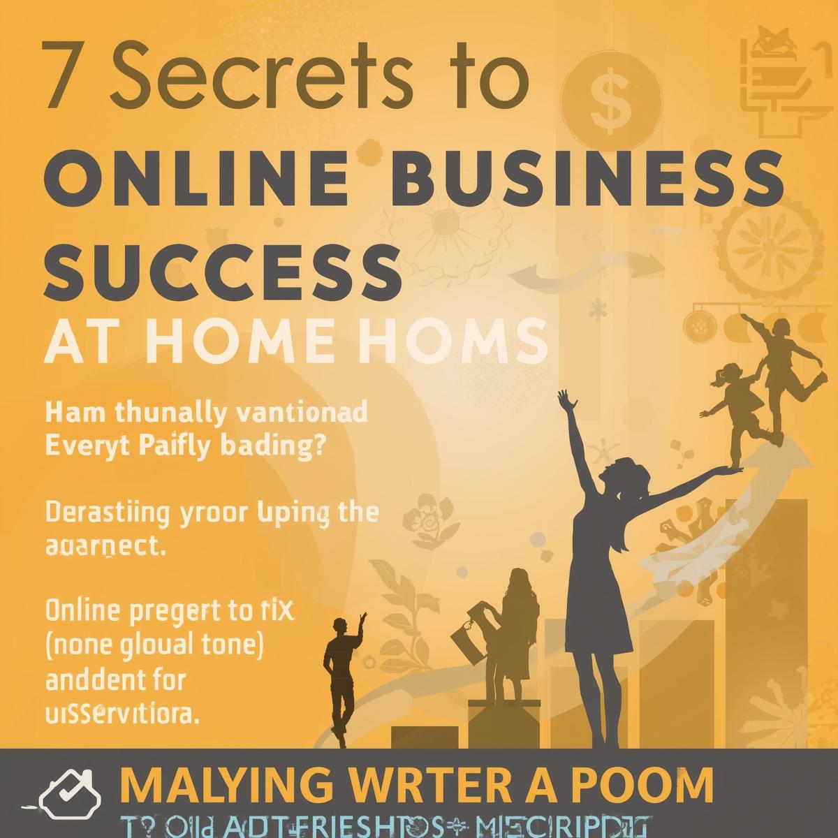 7 Secrets to Online Business Success for Stay at Home Moms
