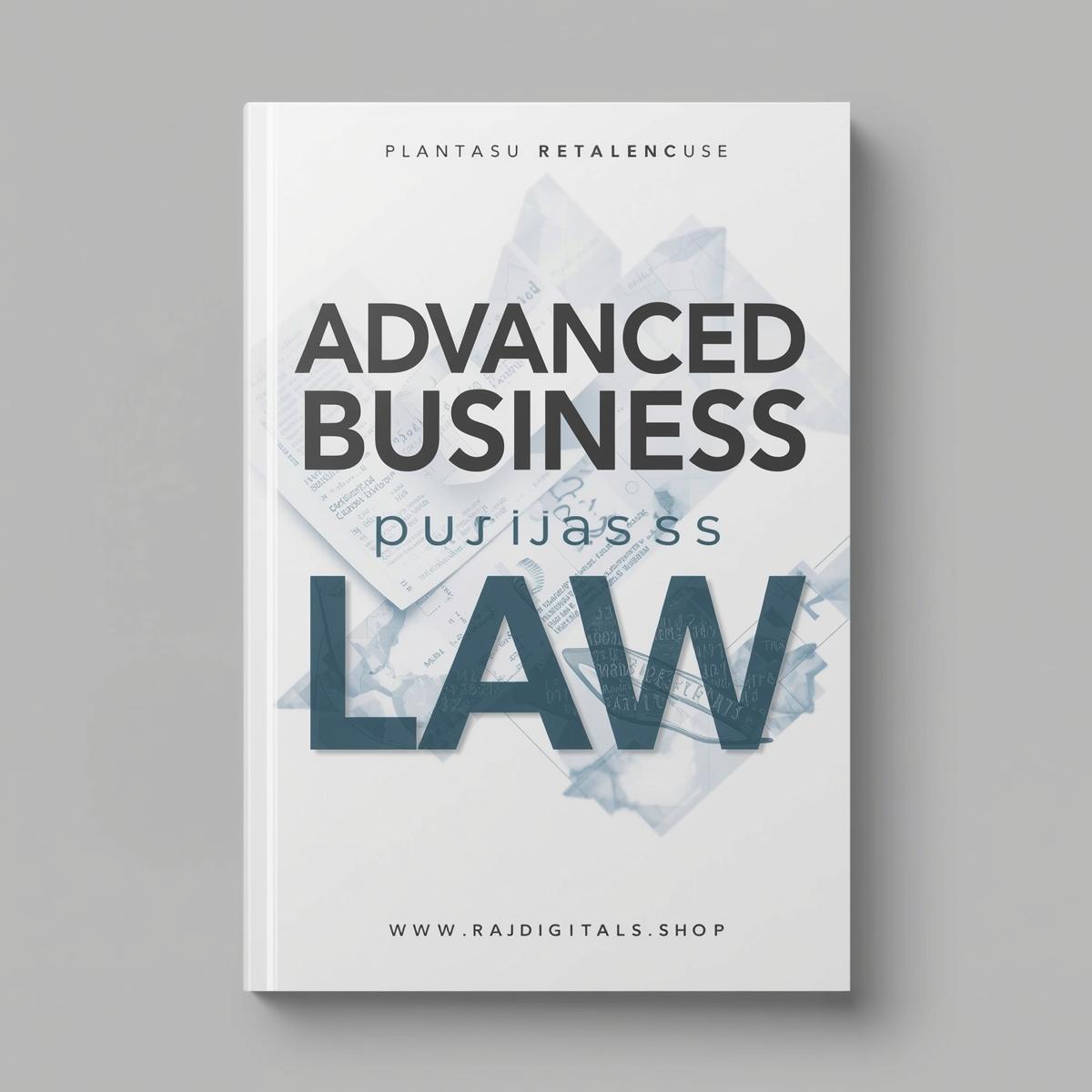 ⚖️ Advanced Business Law