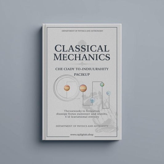Classical Mechanics - Department of Physics and Astronomy
