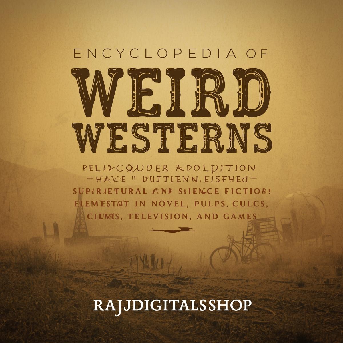 Encyclopedia of Weird Westerns  Supernatural and Science Fiction Elements in Novels, Pulps, Comics, Films, Television and Games