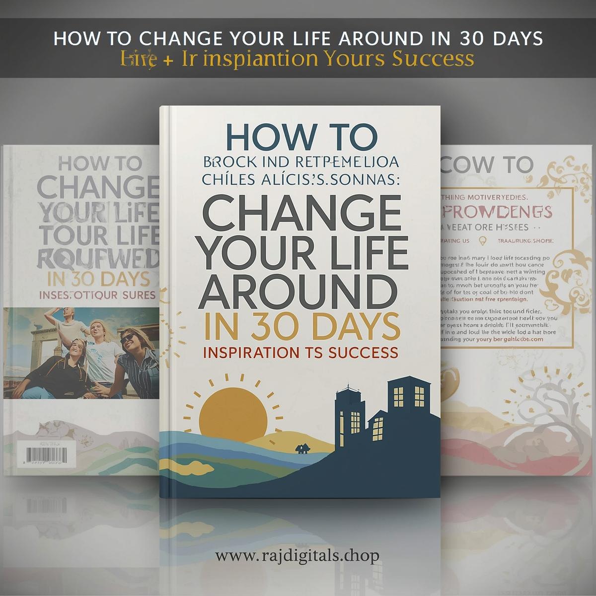 How To Change Your Life Around In 30 Days - Inspiration for Success