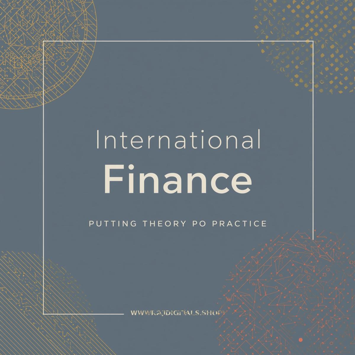 International Finance: Putting Theory Into Practice