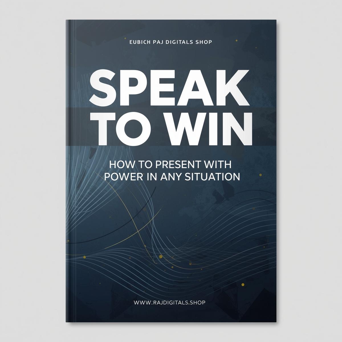 Speak to Win  How to Present with Power in Any Situation