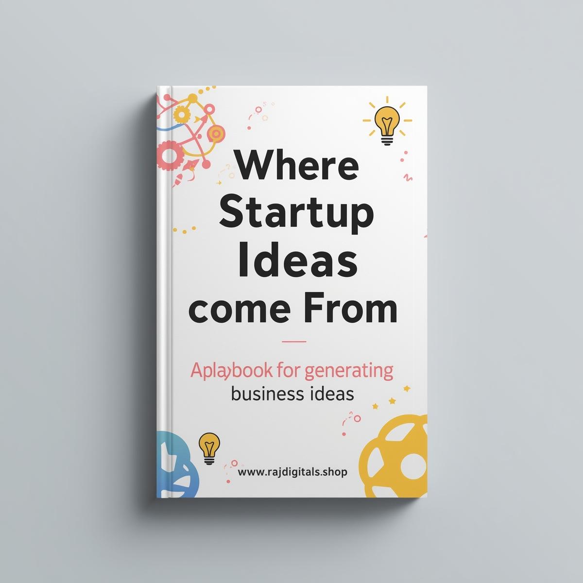 Where startup ideas come from   a playbook for generating business ideas